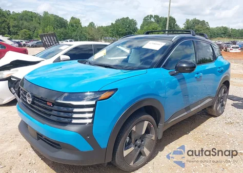 2025 Nissan Kicks Sr Fwd из США, поврежденный, VIN 3N8AP6DAXSL400924